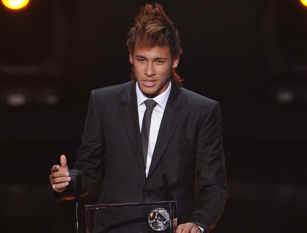 Neymar na premiação